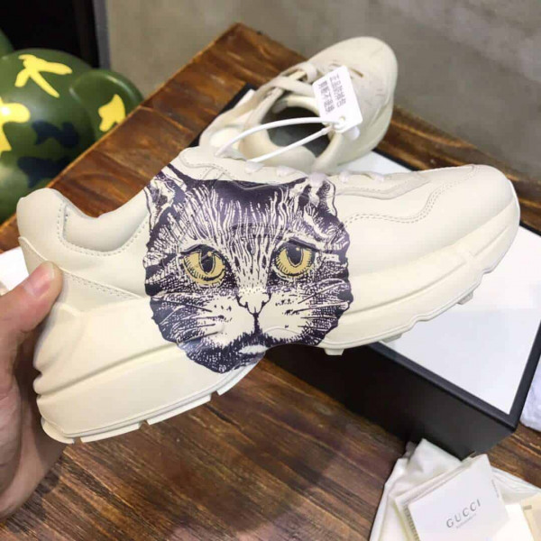 GUCCI RHYTON SNEAKER WITH MYSTIC CAT