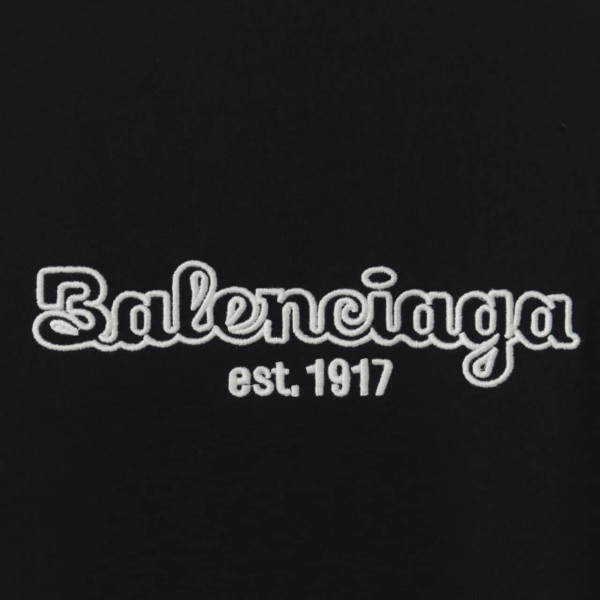 BALENCIAGA CHEST LOGO SHORT SLEEVE T SHIRT