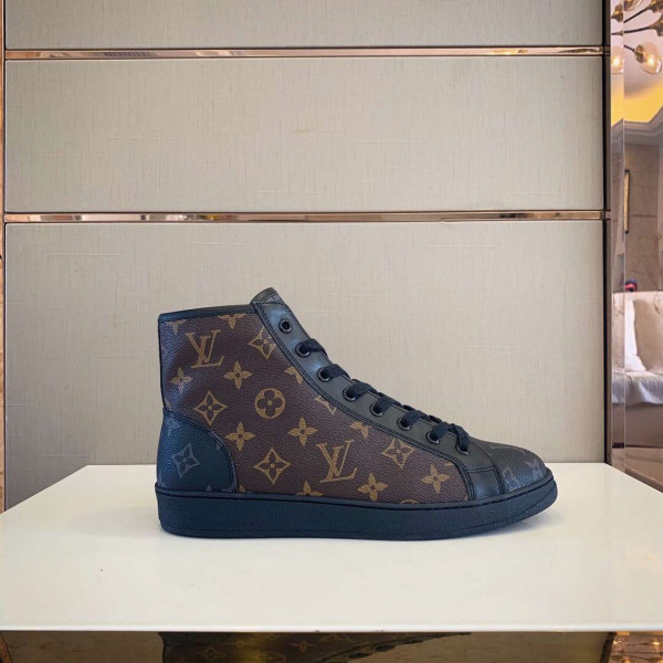 LOUIS VUITTON MONOGRAM HIGH TOP SNEAKER