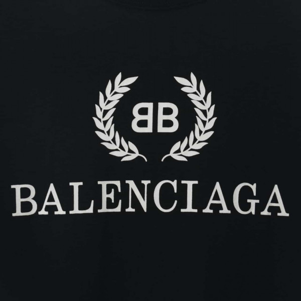 BALENCIAGA WHEAT EAR SHORT SLEEVE T SHIRT