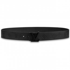 LOUIS VUITTON SHAPE BELT MONOGRAM SHADOW 40 MM BLACK - B113 - 0