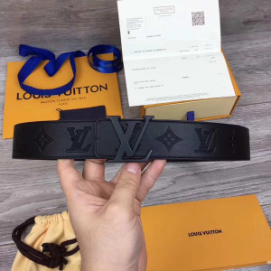 LOUIS VUITTON SHAPE BELT MONOGRAM SHADOW 40 MM BLACK - B113 - 7