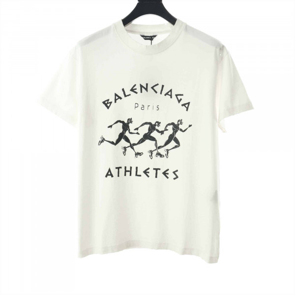 Balenciaga Athletes Print T-Shirt - BBS023