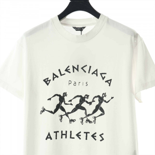 Balenciaga Athletes Print T-Shirt - BBS023