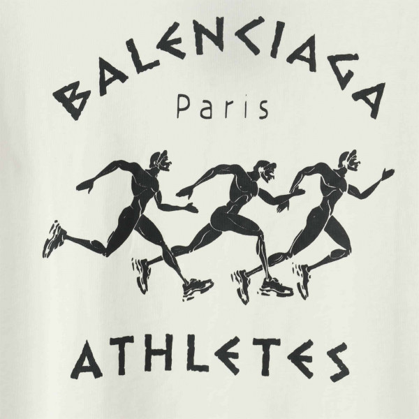 Balenciaga Athletes Print T-Shirt - BBS023