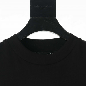 PA Black T-Shirt With Print - PA24