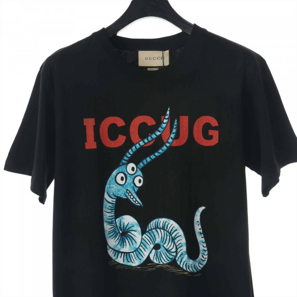 T-Shirt With Iccug Animal Print By Freya Hartas - Gcs003