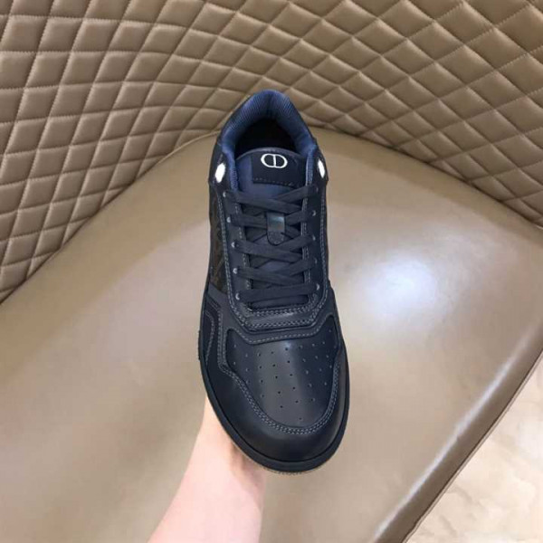 DIOR WORLD TOUR B27 LOW-TOP SNEAKER NAVY BLUE - CD73