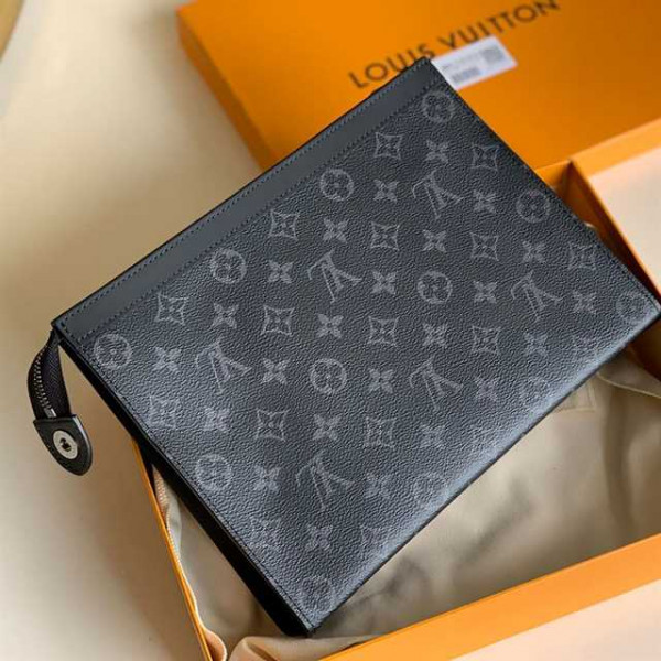 LOUIS VUITTON POCHETTE VOYAGE MM MONOGRAM ECLIPSE M61692