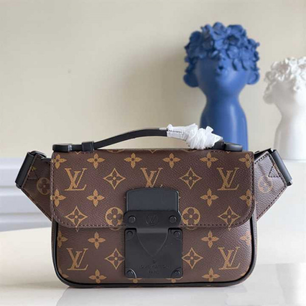 M45807 LOUIS VUITTON MONOGRAM S LOCK SLING BAG