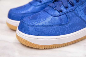 NIKE AIR FORCE 1 LOW CLOT BLUE SILK - NK42