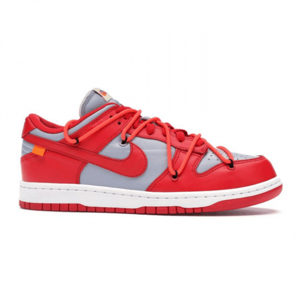 NIKE DUNK LOW OFF-WHITE UNIVERSITY RED - NK28