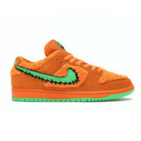 NIKE SB DUNK LOW GRATEFUL DEAD BEARS ORANGE - NK55