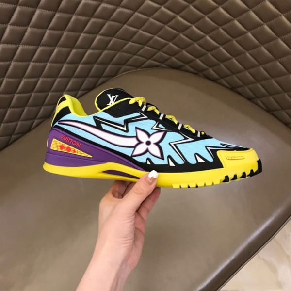 Louis Vuitton Sprint Sneakers In Yellow - LSVT118