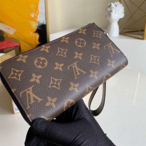 Louis Vuitton Zippy Dragonne Monogram Macassar M69407 - WWE066