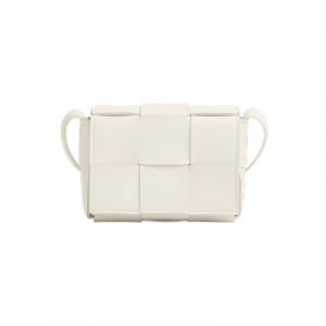 BOTTEGA VENETA CASSETTE IN WHITE - WBV06