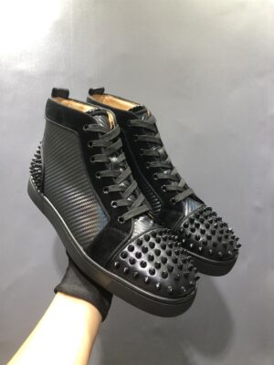 CHRISTIAN LOUBOUTIN HIGH TOP SNEAKER - CL95