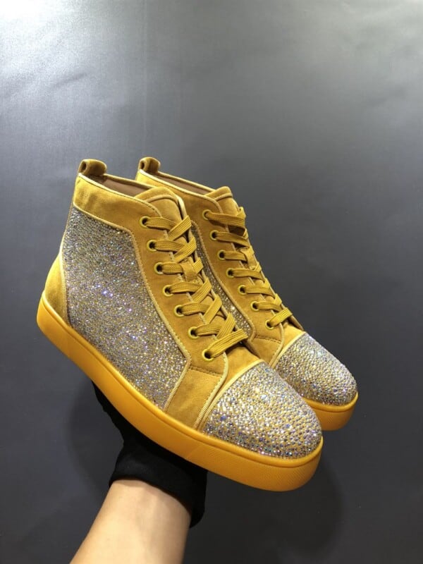 CHRISTIAN LOUBOUTIN HIGH TOP SNEAKER - CL89