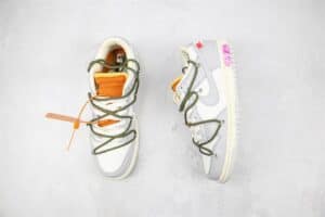 OFF WHITE X NIKE DUNK LOW SNEAKERS -NK67