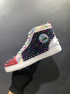 CHRISTIAN LOUBOUTIN HIGH TOP SNEAKER - CL108