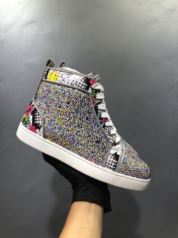 CHRISTIAN LOUBOUTIN HIGH TOP SNEAKER - CL87