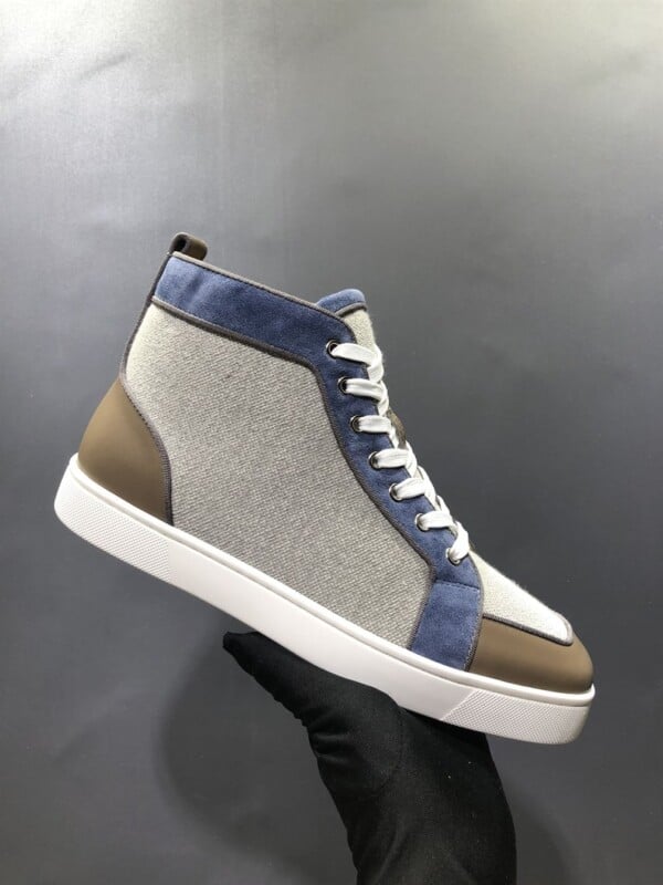 CHRISTIAN LOUBOUTIN HIGH TOP SNEAKER - CL90