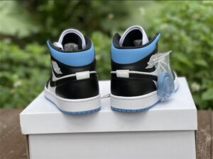 Air Jordan 1 Mid Grey Blue - AJH036