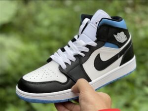 Air Jordan 1 Mid Grey Blue - AJH036