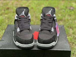 Air Jordan 4 Black Canvas - AJH063