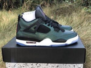 Air Jordan 4 Laser Jaguars Green - AJH112