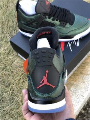 Air Jordan 4 Laser Jaguars Green - AJH112