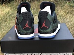 Air Jordan 4 Laser Jaguars Green - AJH112