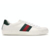 Gucci Ace Leather Sneaker With Green Crocodile – GC208