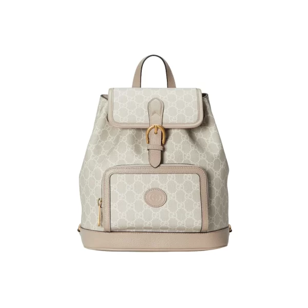 GUCCI BACKPACK WITH INTERLOCKING G - GC22