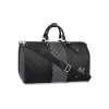 LOUIS VUITTON KEEPALL BANDOULIÈRE 50 BAG DAMIER INFINI LEATHER - WLM539