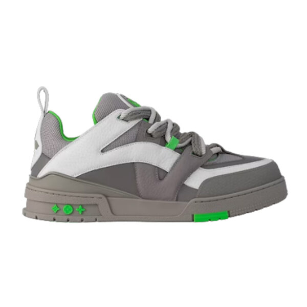 LOUIS VUITTON SKATE SNEAKER IN GREY GREEN – LSVT280