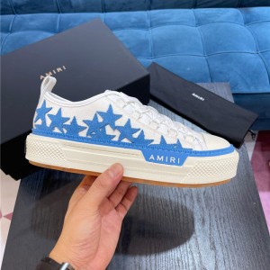 AMIRI STARS COURT LOW-TOP SNEAKERS - AM028