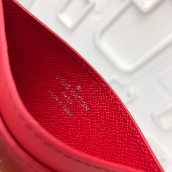 Louis Vuitton x Supreme Porte Carte Simple Epi Red - WLM121