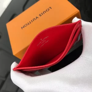 Louis Vuitton x Supreme Porte Carte Simple Epi Red - WLM121