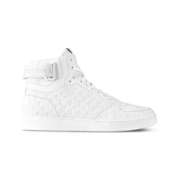 LOUIS VUITTON RIVOLI SNEAKER BOOT IN WHITE – LSVT328