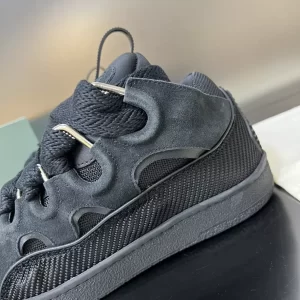 Lanvin Leather Curb Sneakers – LV031