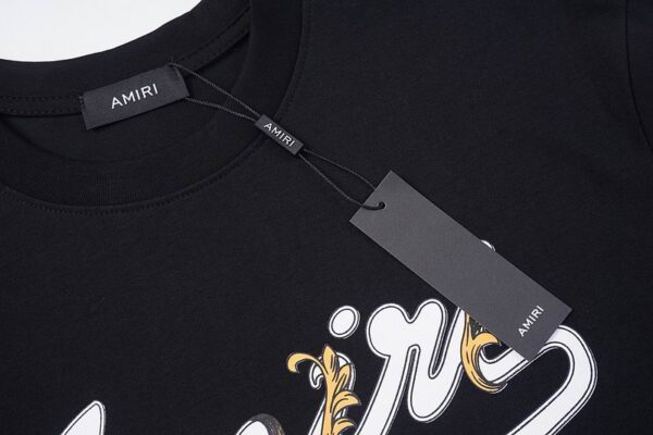 Amiri Logo-Print Cotton T-Shirt - AMS048