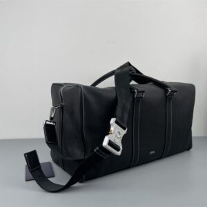 DIOR LINGOT 50 BAG BLACK GRAINED CALFSKIN - DR011