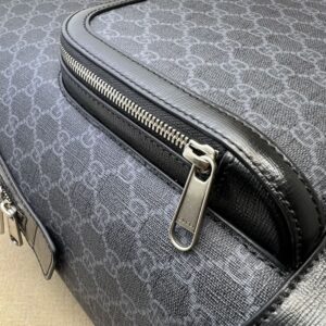 GUCCI INTERLOCKING DOUBLE G BACKPACK IN BLACK - GC49