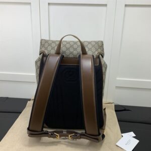 GUCCI MEDIUM BACKPACK WITH INTERLOCKING G - GC52