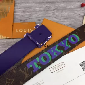 LOUIS VUITTON PYRAMIDE CITIES EXCLUSIVE 40MM REVERSIBLE BELT - B0123