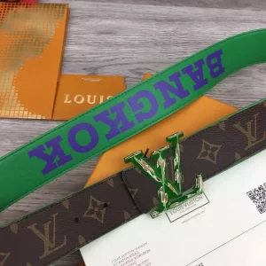 LOUIS VUITTON PYRAMIDE CITIES EXCLUSIVE 40MM REVERSIBLE BELT - B0132