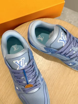 LOUIS VUITTON TRAINER SNEAKERS IN BLUE – LSVT360