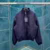 Louis Vuitton Monogram Wool Bouclette Zipped Blouson Jacket - LC016