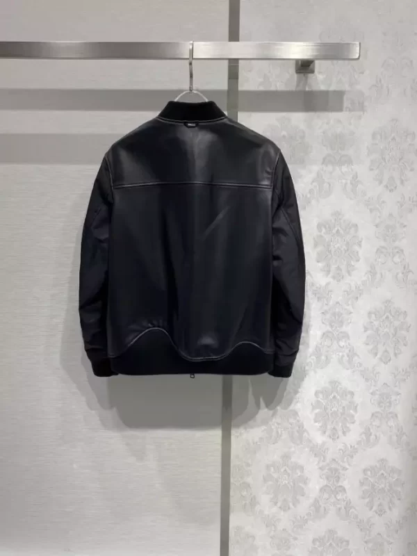 Louis Vuitton Reversible Leather Nylon Blouson Jacket - LC014